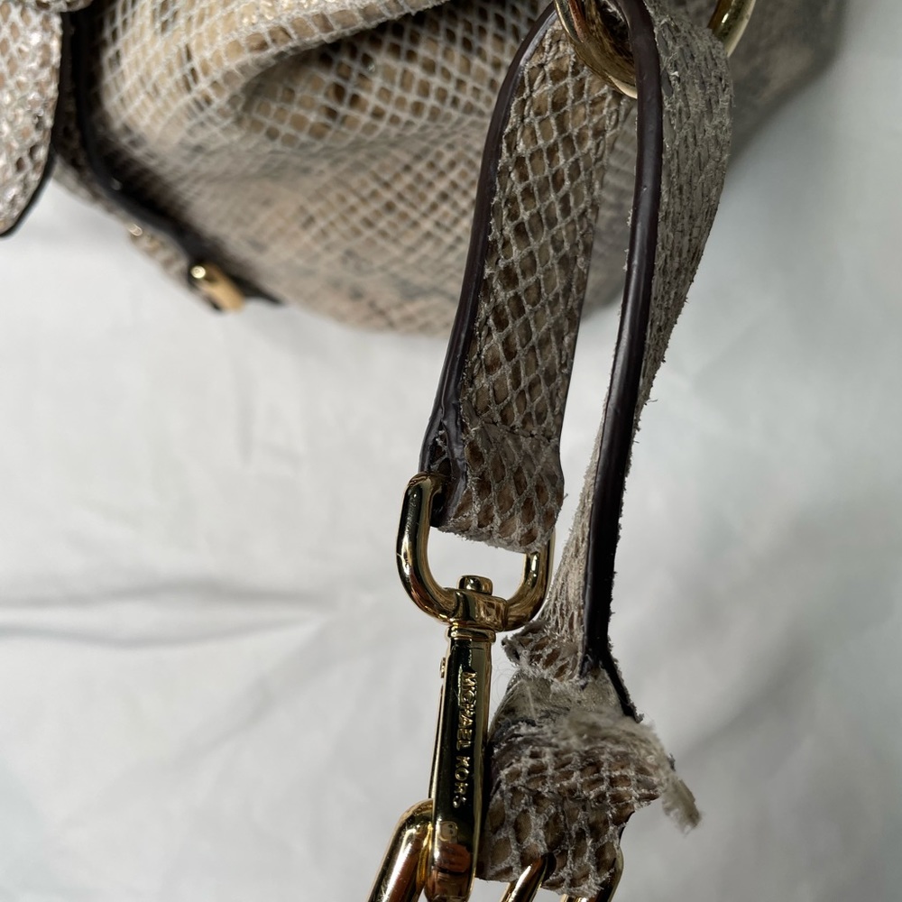 Michael Michael Kors Green/Beige Python - image 5